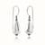 Silver Plated dangler earrings in sterling silver