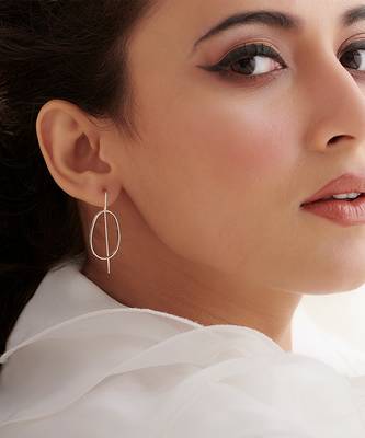 Silver Plated earrings in sterling silver 1