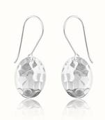Silver Plated dangler earrings in sterling silver