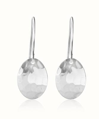Silver Plated dangler earrings in sterling silver 3