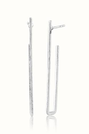 Silver Plated earrings in sterling silver