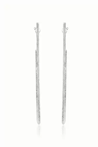 Silver Plated earrings in sterling silver