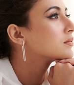 Silver Plated earrings in sterling silver