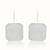 Silver Plated earrings in sterling silver