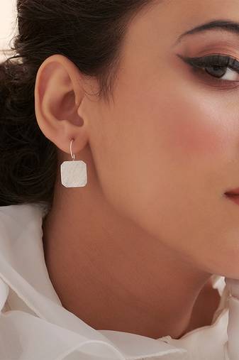 Silver Plated earrings in sterling silver