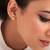 Gold plated stud earrings in sterling silver