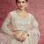 Off-white sequin embroidery saree – subtle & timeless