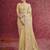 Yellow sequin embroidery saree – vibrant festive glow