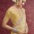 Yellow sequin embroidery saree – vibrant festive glow