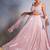 pink plain Organza Lehenga
