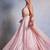 pink plain Organza Lehenga