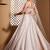 white plain Satin Lehenga