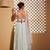 sea green embroidered Net Lehenga