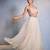 Off white plain Organza Lehenga