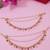 Traditional pearl layered hair chain/ear chain accessories with hook for women (e3213q)