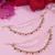 Traditional pearl layered hair chain/ear chain accessories with hook for women 