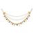 Traditional pearl layered hair chain/ear chain accessories with hook for women (e3213qg)