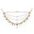 Traditional pearl layered hair chain/ear chain accessories with hook for women (e3213qg)