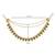 Traditional kundan & pearl hair chain/ear chain accessories with hook for women (e3215g)