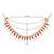 Traditional kundan & pearl drop hair chain/ear chain accessories with hook for women (e3217q)