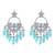 Traditional handcrafted kundan pearl chandbali dangle earrings for women (e3222zsb)