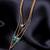 Gold-plated butterfly layered link chain