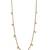 Gold-plated artificial beads chain