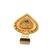 Gold plated heart shape pendant forwomen and girls