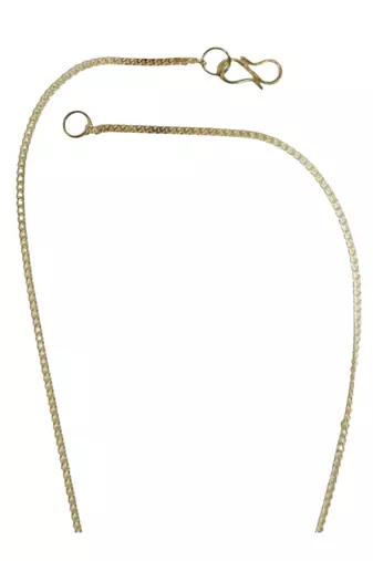 Silver-plated red duck pendant with chain
