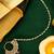 Gold-plated rajwadi clip on nose ring with chain nathiya