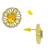 Set of 6 gold plated stone studded earrings|studs earrings for women|combo