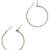 Big hoop earrings combo set of 4 multicolor earrings