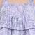 Yufta grey pure cotton flared top