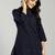 Yufta navy blue regular style top design embroidered
