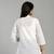 Yufta white regular style top design embroidered