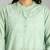 Yufta sea green regular style top design embroidered