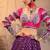 Digital Print Muslin Cotton with Mirror Work Lehenga Choli