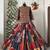 Multicolor Frilled Cotton with Heavy Gamthi Work Lehenga Choli