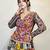 Multicolor Frilled Cotton with Heavy Gamthi Work Lehenga Choli