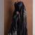 Black japan devsena satin saree japan satin digital print blouse
