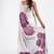 White japan devsena satin saree japan satin digital print blouse