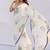 White japan devsena satin saree japan satin digital print blouse