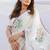 White japan devsena satin saree japan satin digital print blouse