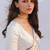 White japan devsena satin saree japan satin digital print blouse