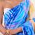 Multicolor japan devsena satin saree japan satin digital print blouse