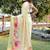 Multicolor japan devsena satin saree japan satin digital print blouse