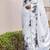 Light grey japan devsena satin saree japan satin digital print blouse