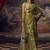 Olive japan devsena satin saree japan satin digital print blouse