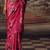 Dark pink japan devsena satin saree japan satin digital print blouse