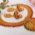 Multicolor agate temple jewellery